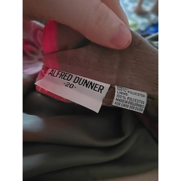 Alfred Dunner Gray Paisley Floral Full Zip Jacket & Top 2 PC Set Womans Size 20 - Picture 5 of 5